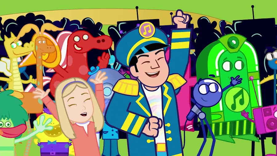 کارتون نمایش دوستان راکین رود Doodlebops Rockin Road Show - فصل 1 قسمت 26